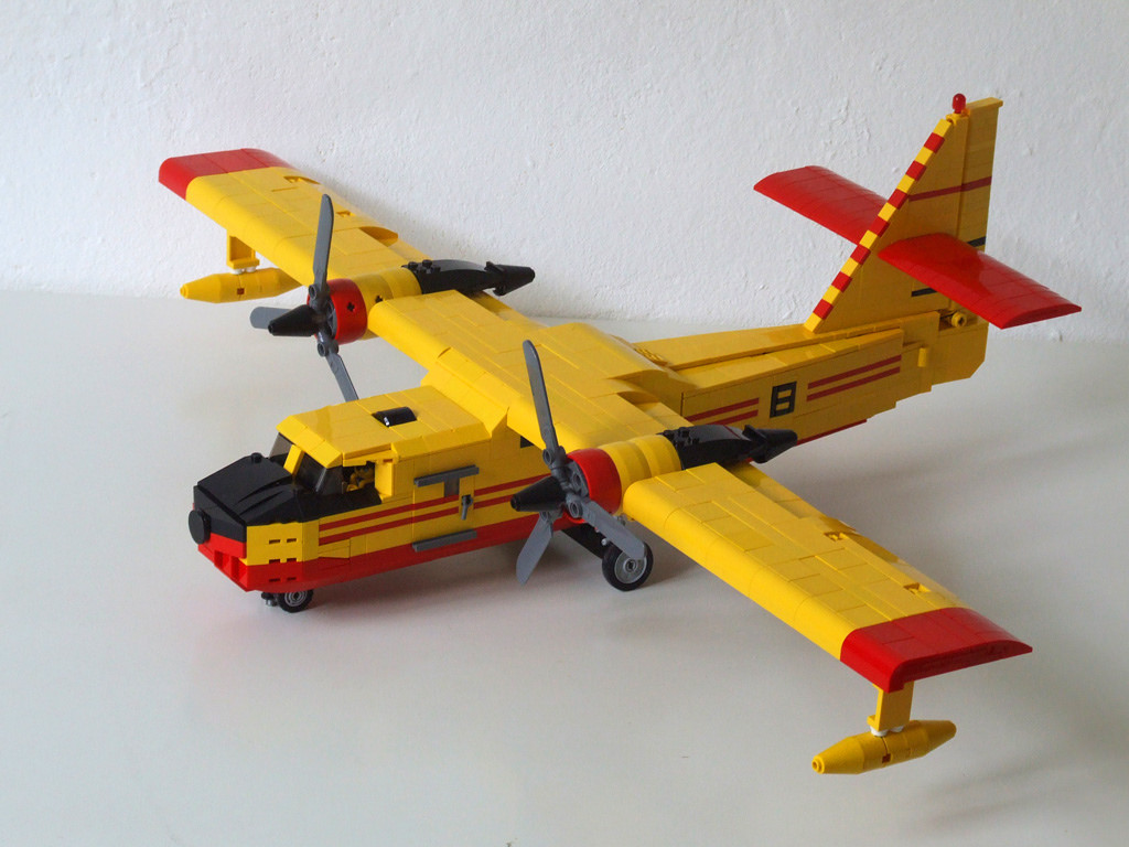 lego fedex plane