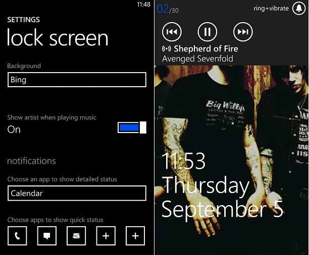 Lock Screen Background