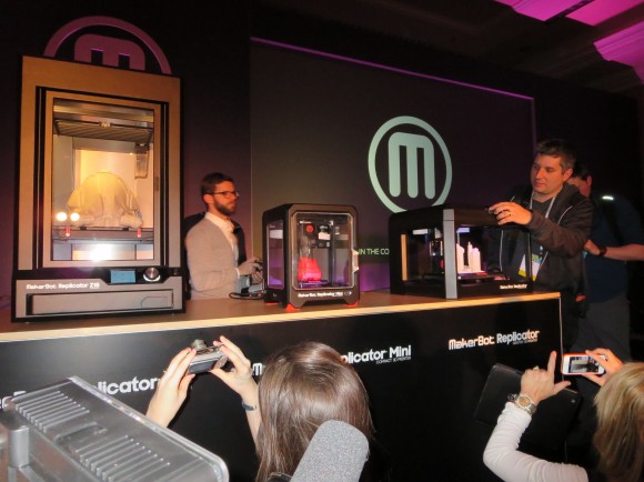 CES 2014: Three New MakerBots 