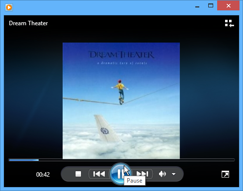 Windows Media Player Dream Theater