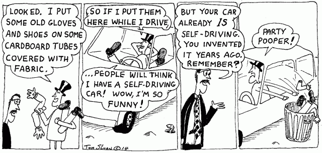 cartoons113 self-driving car