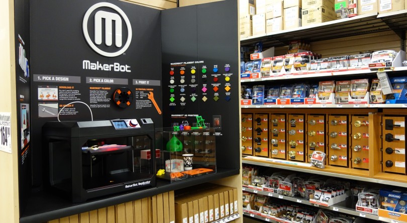 MakerBot at Home Depot