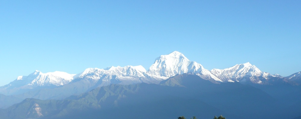 Annapurna range view from Poonhill