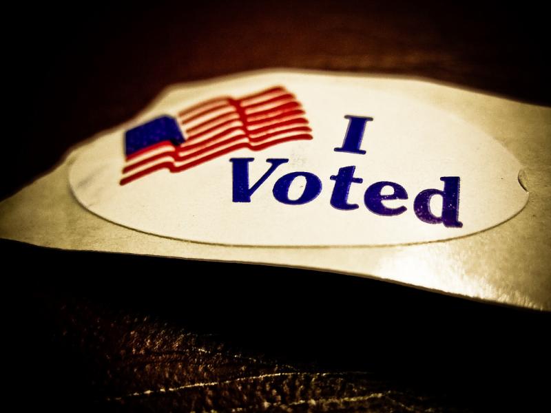 i voted election day sticker