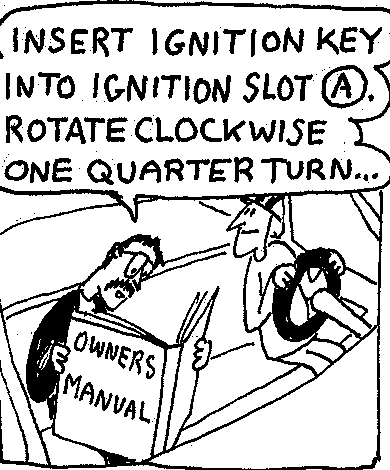 tom sloan cartoon directions for instructions