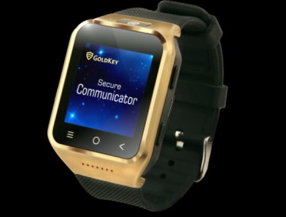 Goldkey Secure Communicator smarwatch CES 2015