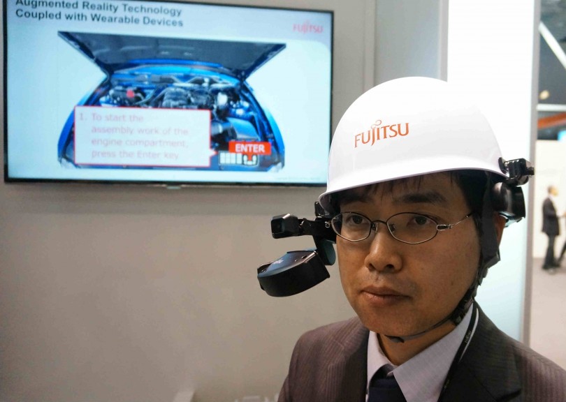 MWC 2015 Fujitsu augmented reality Featured