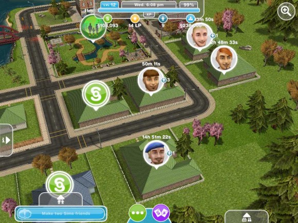 The Sims Freeplay houses