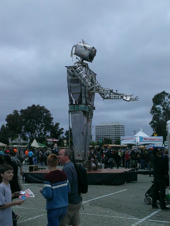 bay area maker faire 2015 giant robot