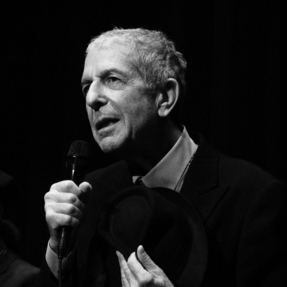 Leonard Cohen first image