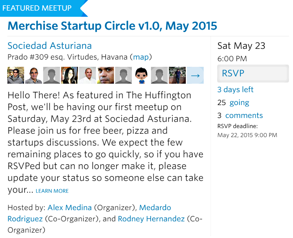 merchise meetup cuban startups