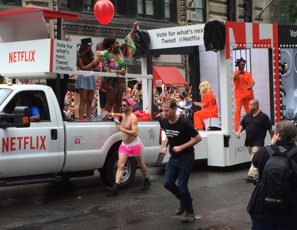 new york city pride parade 2015 orange is the new black netflix