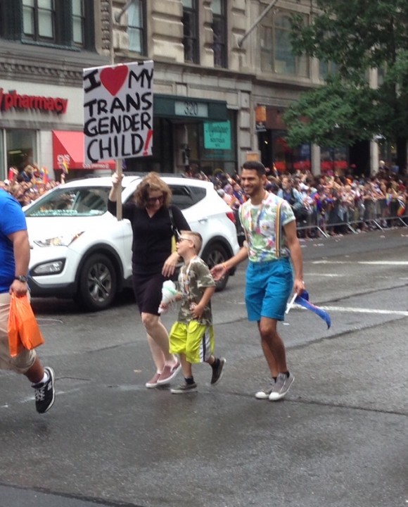 new york city pride parade 2015 child