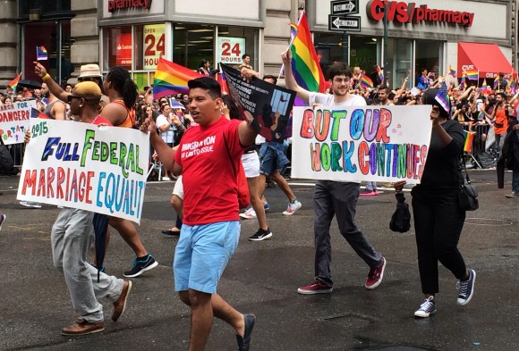 new york city pride parade 2015 our work continues