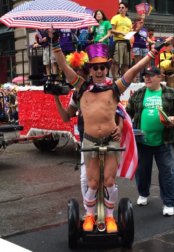new york city pride parade 2015 segway