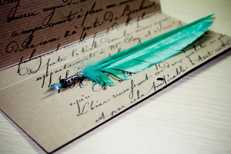 how to write well featured quill