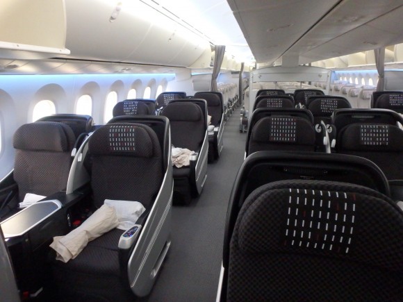 boeing 787 dreamliner business class