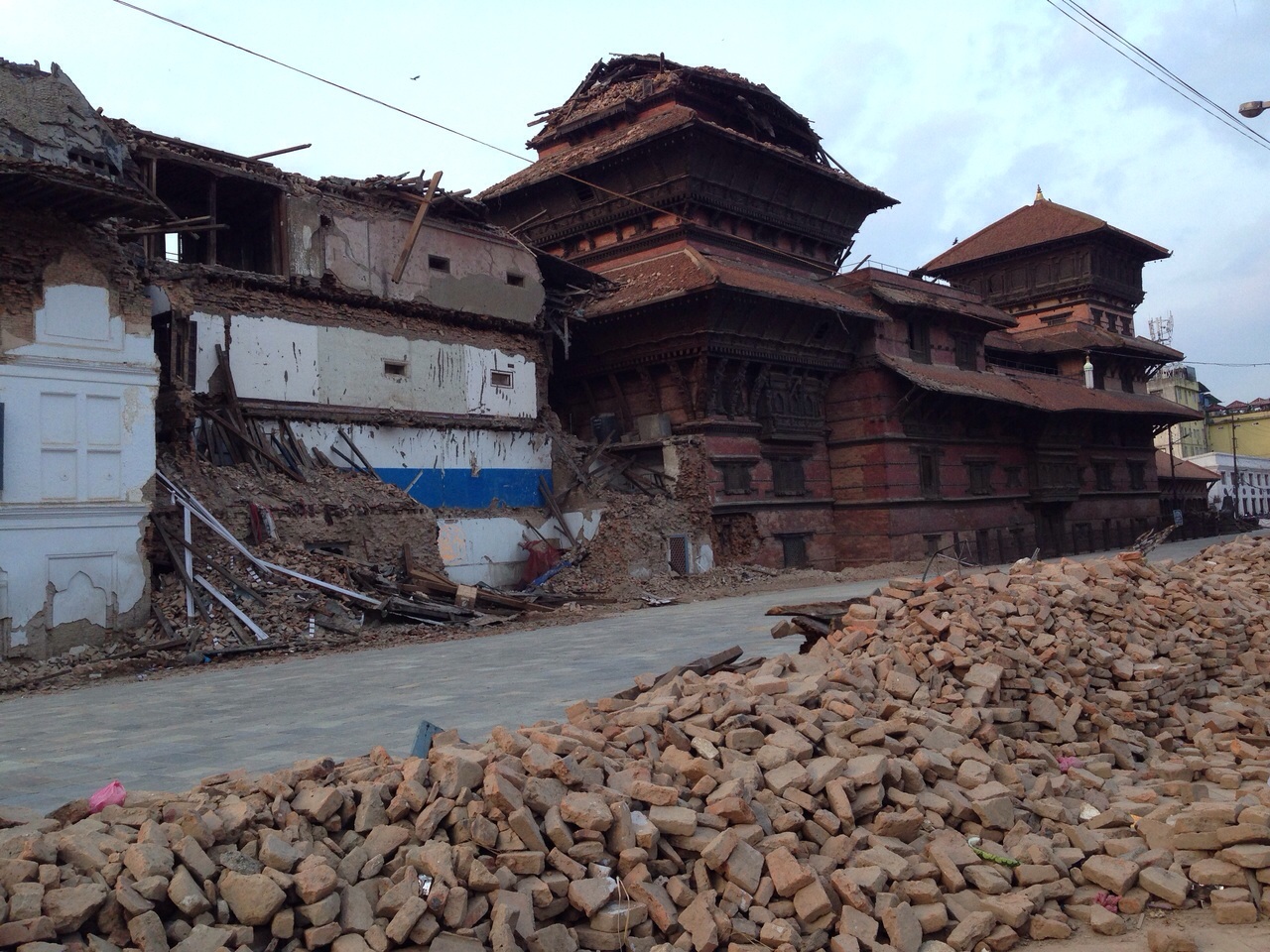 Kathmandu Durbar square nepal quake MPOWERD