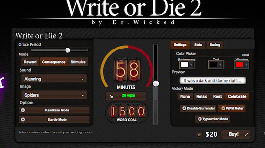 write or die freeware write or die 2