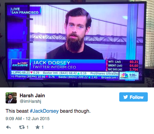 new ceo of twitter or just a beard