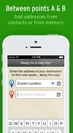 Along the Way for ios travel apps