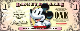 mickey mouse dollar bill
