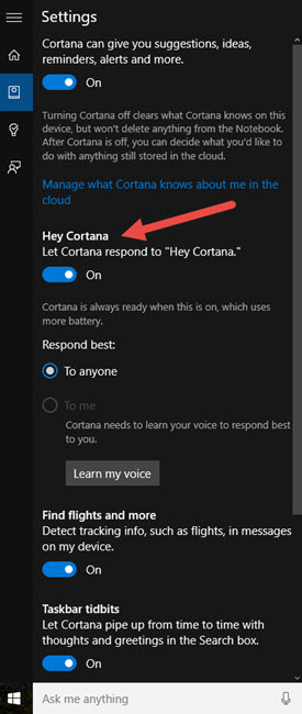 Hey Cortana cool new features in windows 10