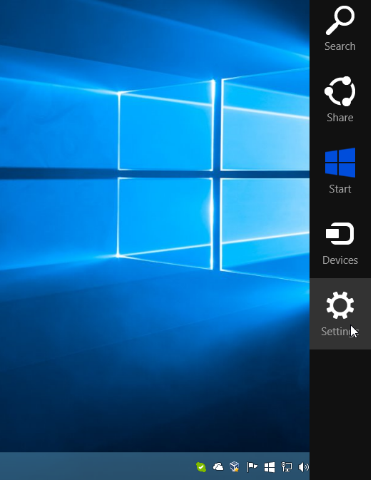 Charms Bar Windows 8 features killed off in Windows 10
