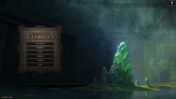Load screen Pillars of Eternity review