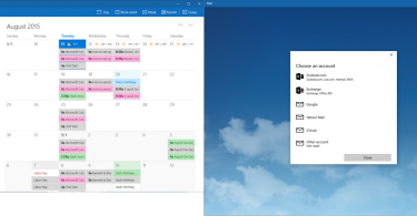 Mail and Calendar Apps