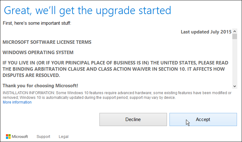 how to upgrade windows 8.1 to windows 10 license