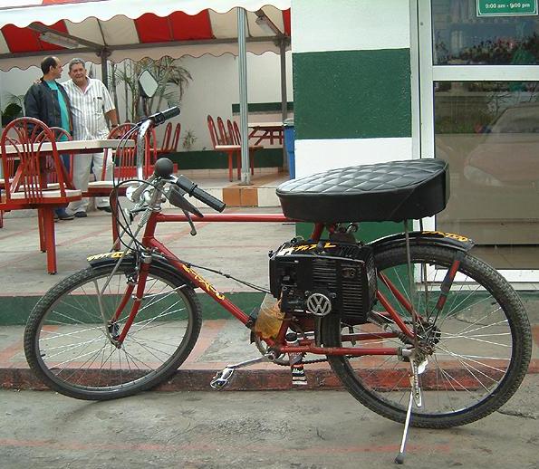 cuban internet DIY bike