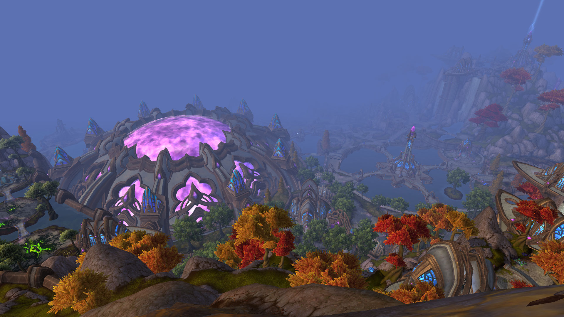 warlords of draenor Nagrand looking back