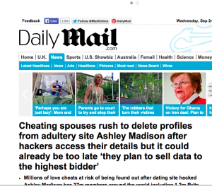 Who hacked Ashley Madison? Not the people who wrote this article! LOL
