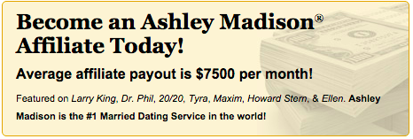 ashley madison not a dating site - ashley madison affiliate network