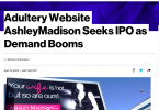 were the ashley madision ipo plans really