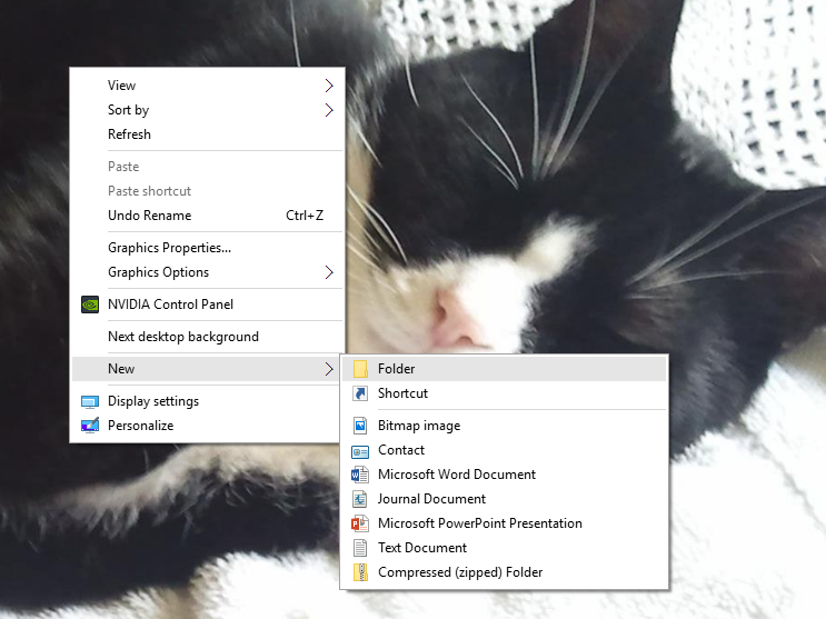 Create a New Folder how to activiate godmode find god mode Windows 10