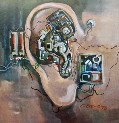 Mechanical Ear by Chuck Baird telecoils