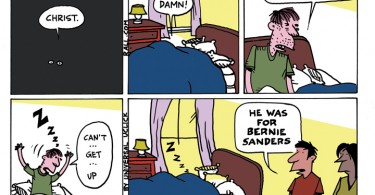 Will Bernie Sanders supporters be able to drag themselves out of bed to vote for Hillary Clinton this November? Seems doubtful.