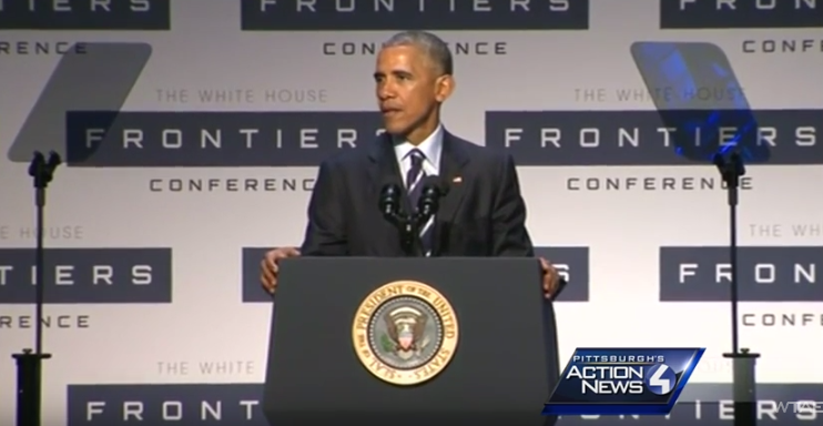 White House Frontiers Conference 2016 president barack obama's address october 13 2016 wtae tv pittsburgh