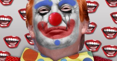 Donald Trump scarcy clown epidemic