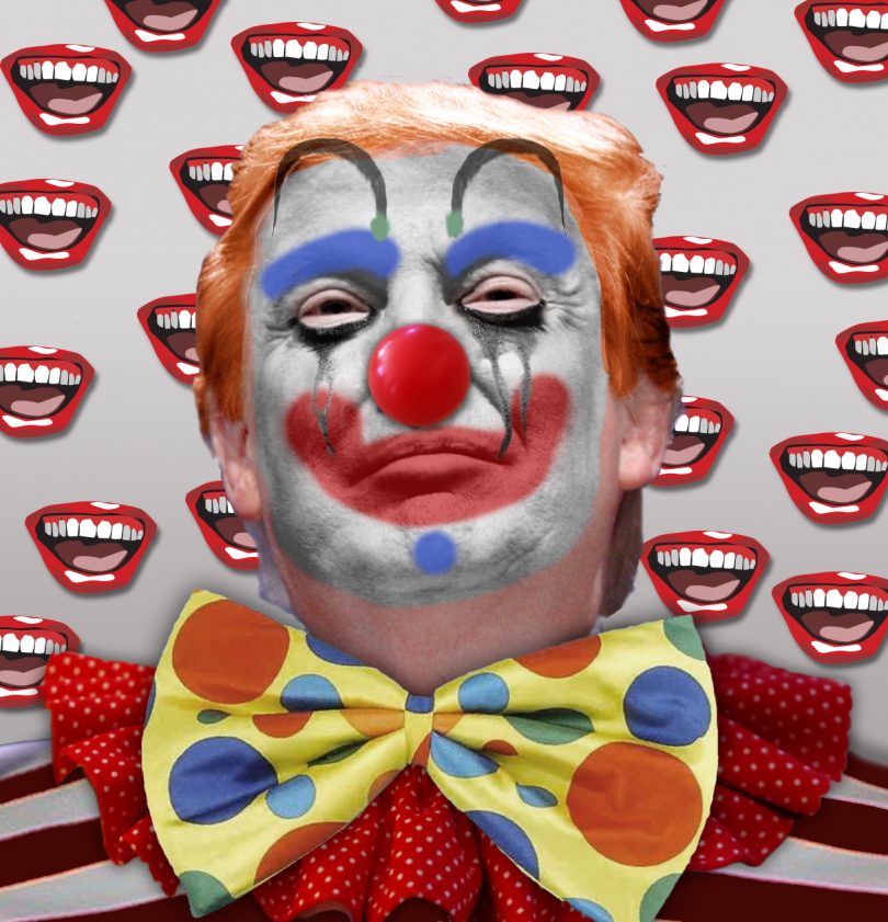 Donald Trump scarcy clown epidemic