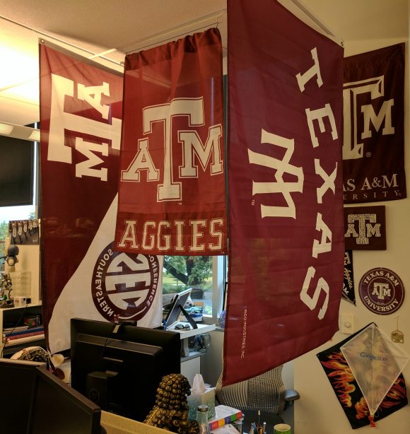 Texas A&M uber cubicle
