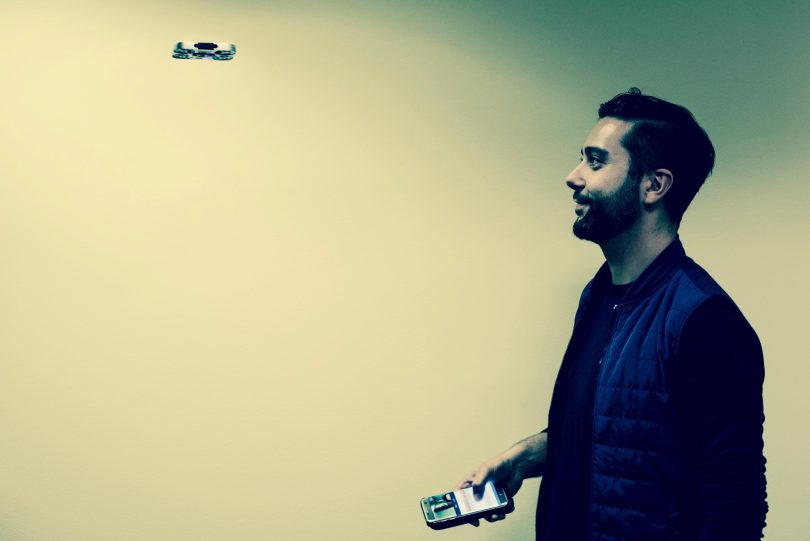 air selfie drone flying camera airselfie cost kickstarter preorder