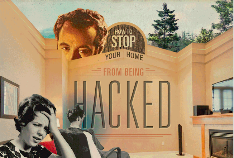 How To Stop Your Home From Getting Hacked infographic iOt security