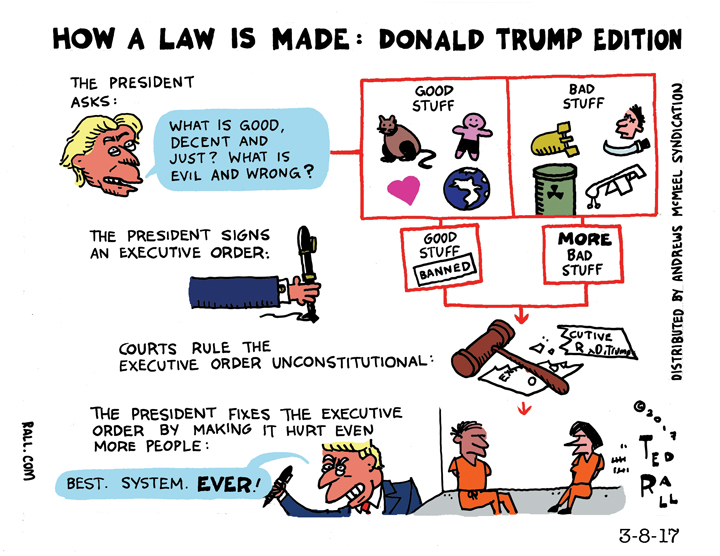 How a Law is Made: Trump Edition