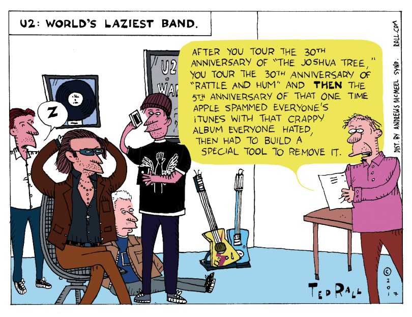 U2 Joshua Tree World's Laziest Band