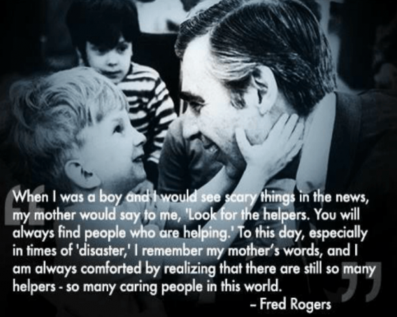 mr rogers look for the helpers