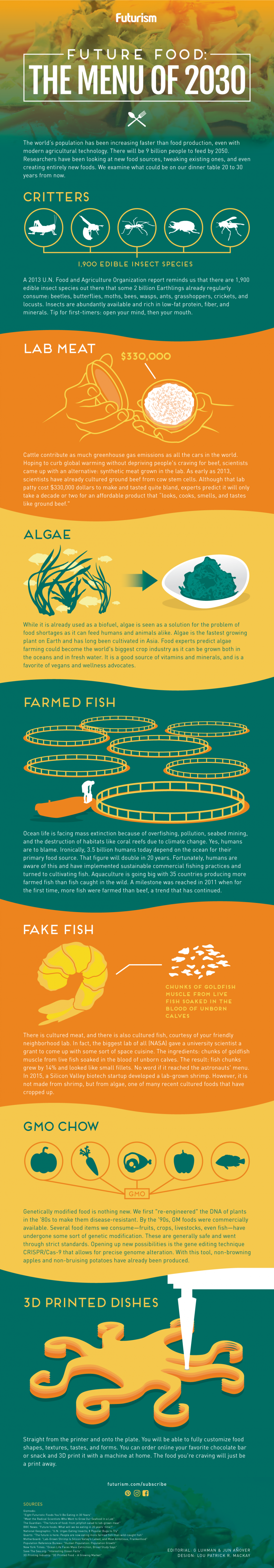 Future Food: The Menu of 2030 [infographic] – aNewDomain
