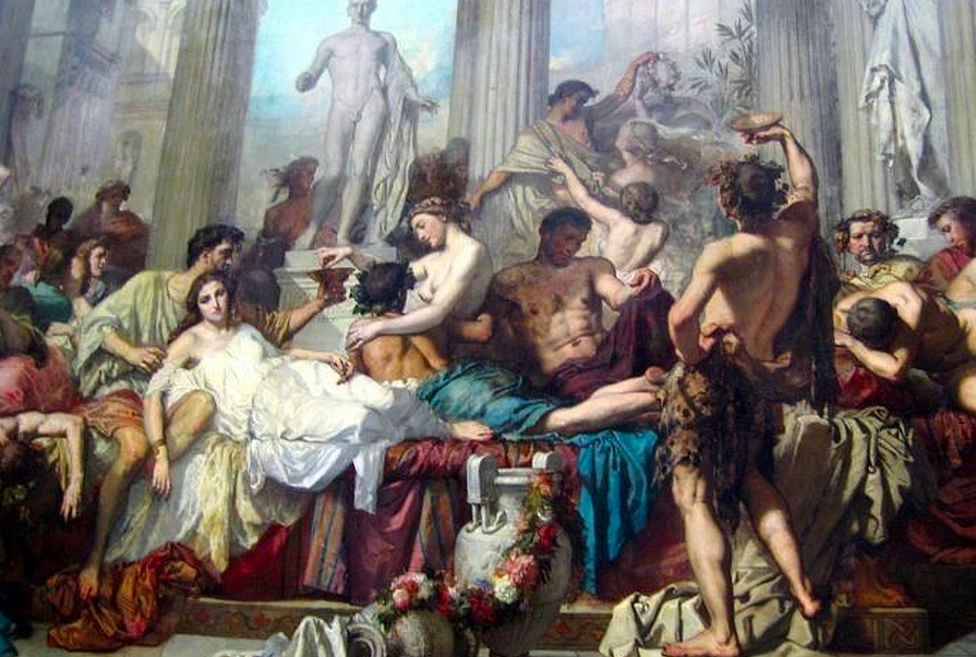 roman orgies hugh hefner ted rall